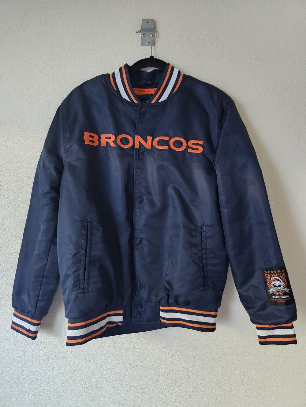 Mens Denver Bronco Jacket Size Small